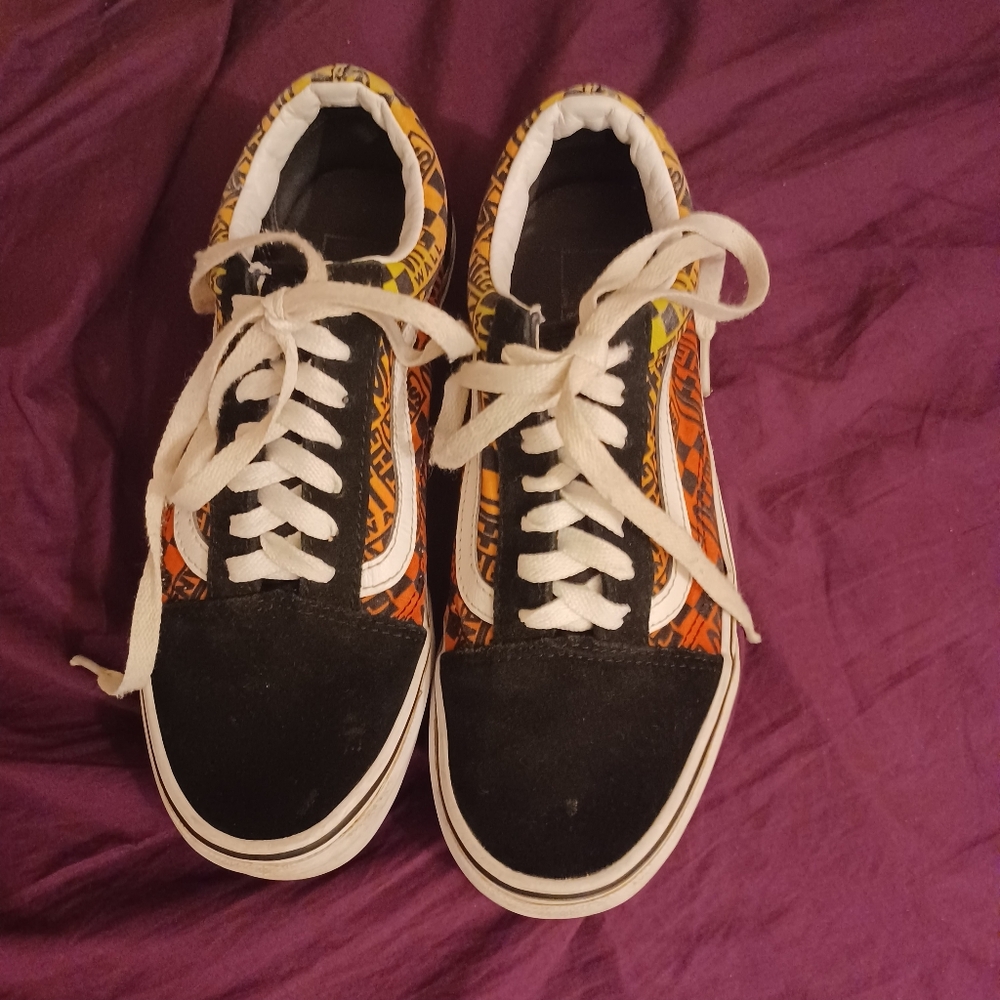 Print Vans sneakers